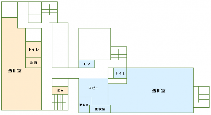 西館/北館2階